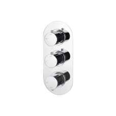 Heath Chrome Thermostatic Recessed Shower Valve 21163